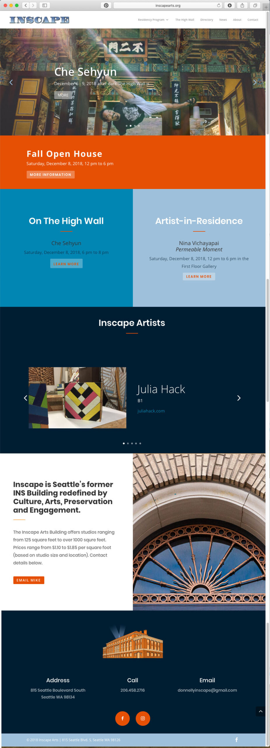 Inscape Homepage